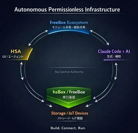 New API Concept: Autonomous Permissionless Infrastructure